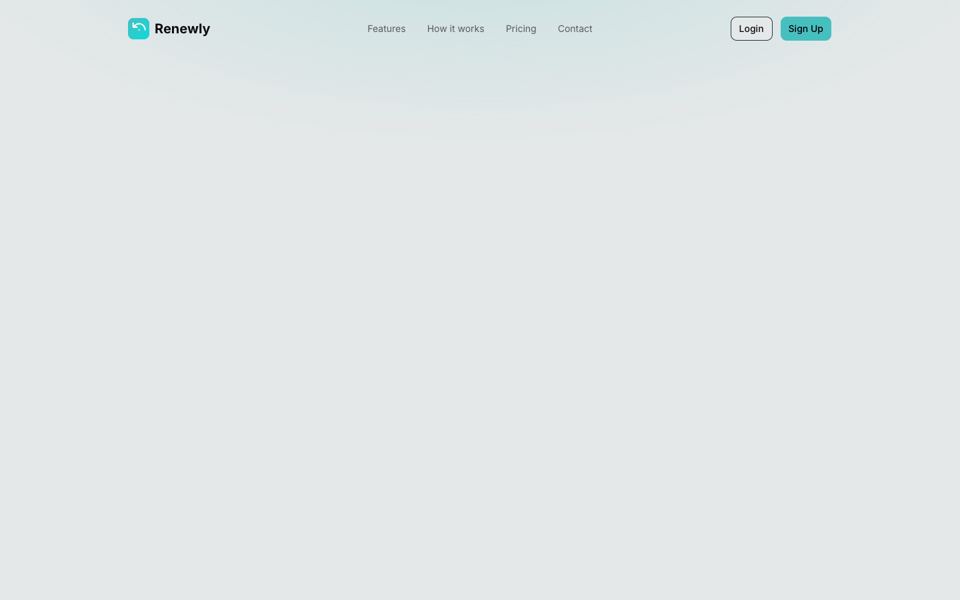 Renewly AI